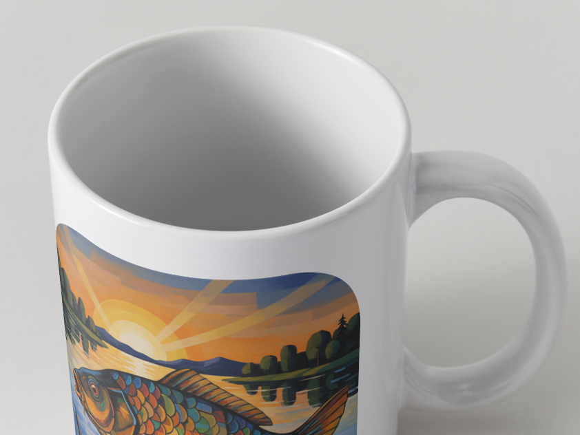 Kubek ceramiczny 330 ml – Karpiowy