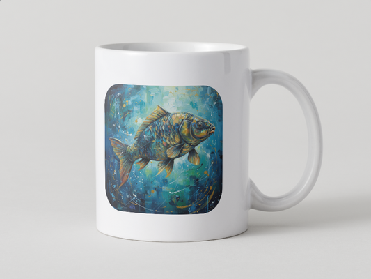 Kubek ceramiczny 330 ml – Karpiowy 2