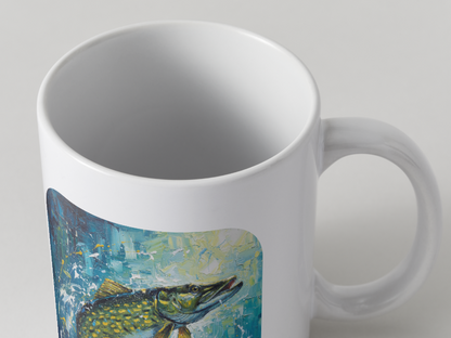 Kubek ceramiczny 330 ml - Szczupakowy