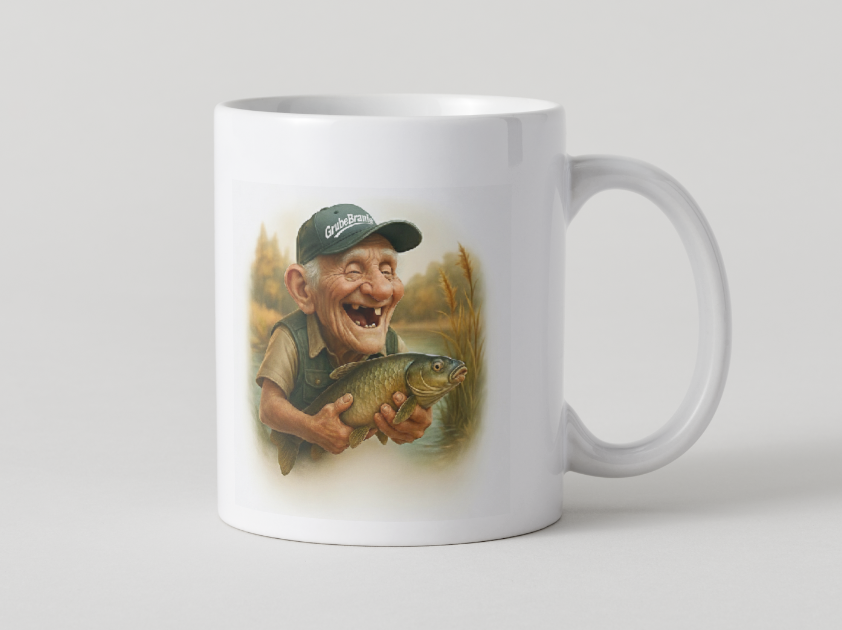 Kubek ceramiczny 330 ml - Dziadek z PZW