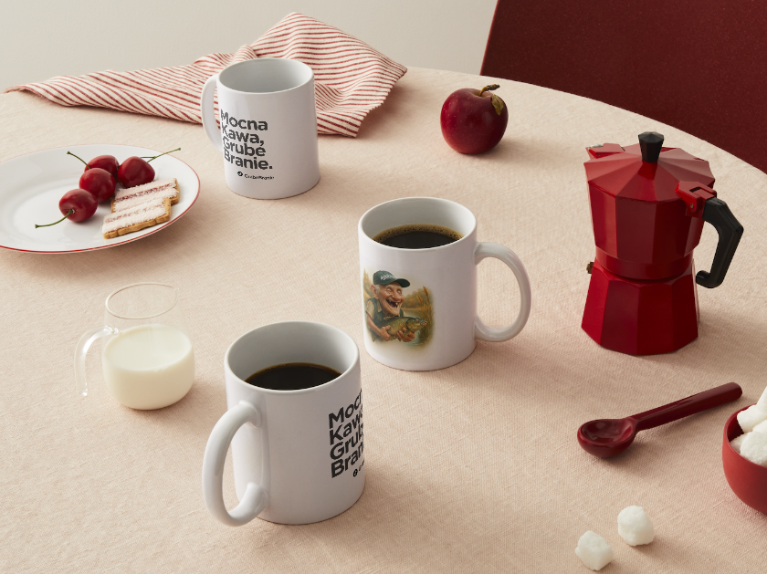 Kubek ceramiczny 330 ml - Dziadek z PZW